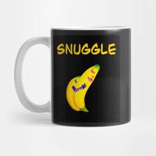 The Best Valentine’s Day Gift ideas 2022, Valentine Cuddle snuggle - bananas cuddling while sleeping, Valentine’s Day box idea, for valentines day Mug